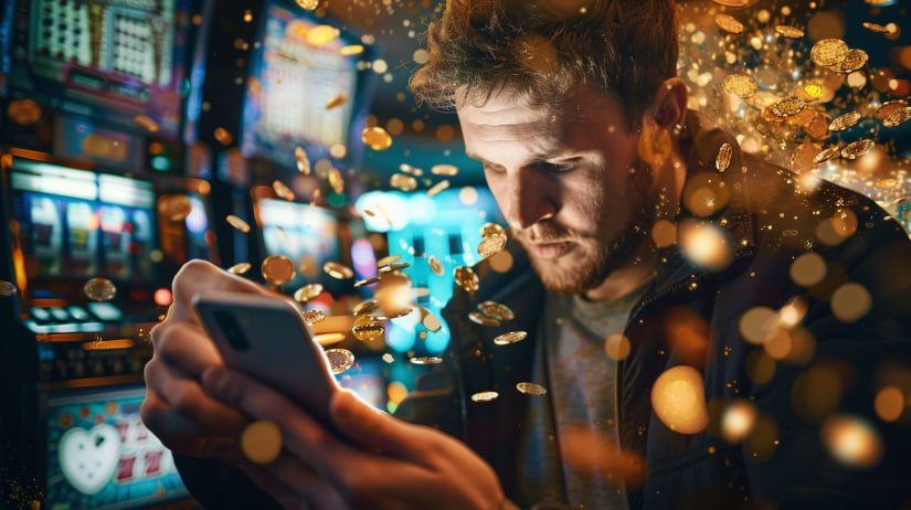 PesoWin Wins page showing sports results and casino highlights for Philippines players